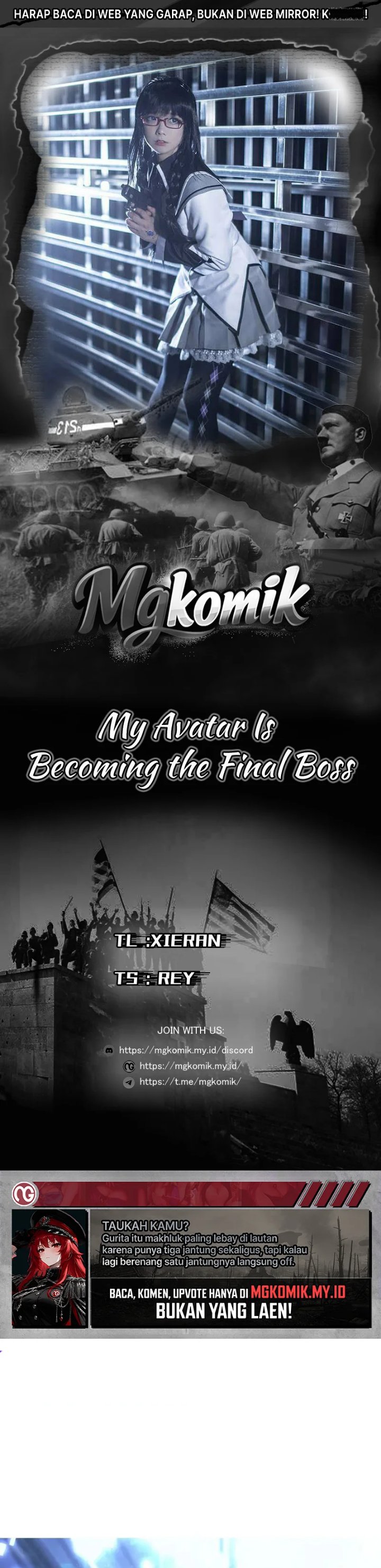 My Avatar Is Becoming the Final Boss Chapter 47 – halaman 1